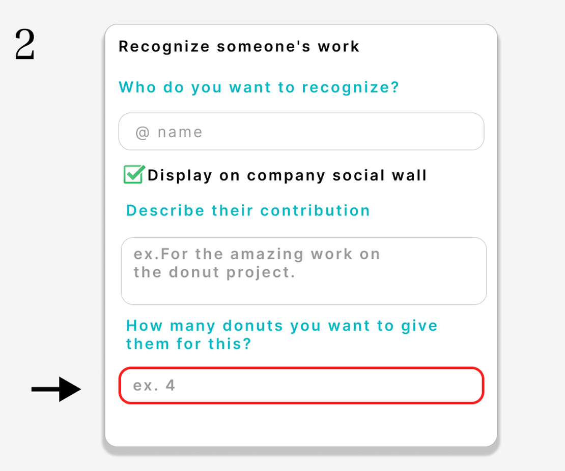 Recognition happens in 3 simple steps